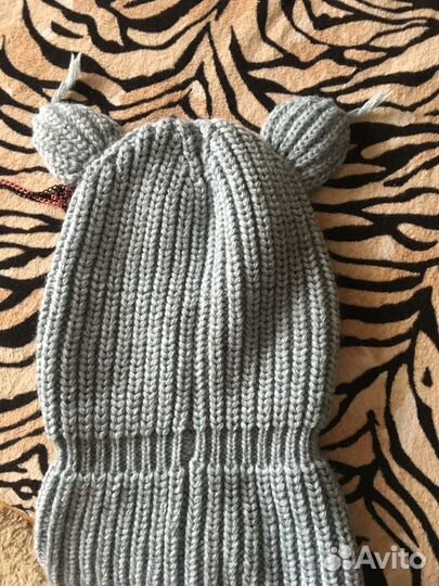 Шапка шлем для девочки