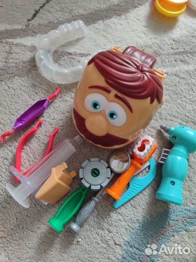Набор для лепки play doh зубной техник
