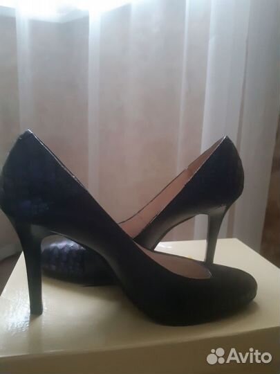 Туфли женские кожаные