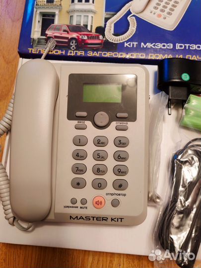 Сотовый стационарный телефонKit mk303