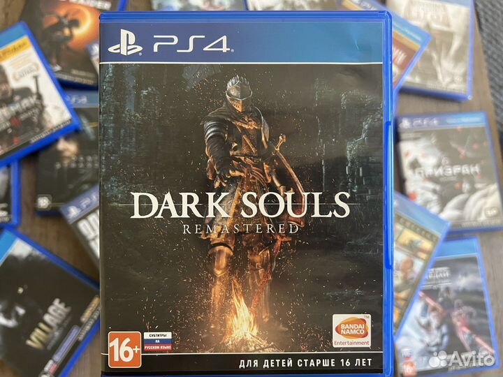 Диск Dark Souls: Remastered PS4