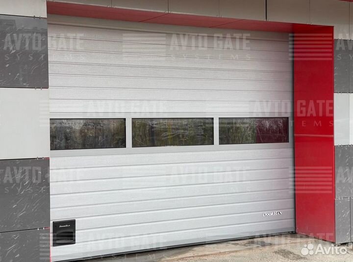 Секционные ворота