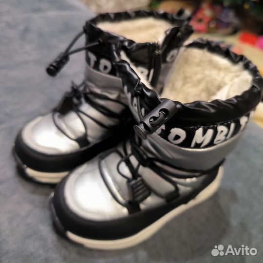 Сапоги зимние детские 22 размер