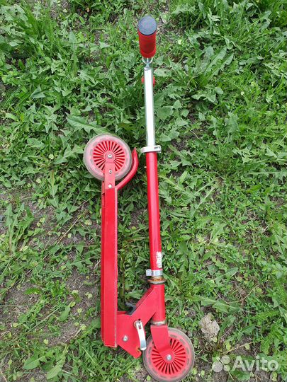 Самокат детский складной двухколесный