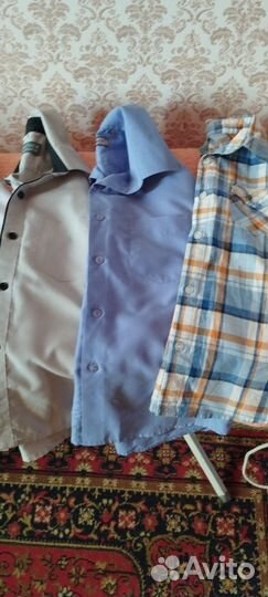 Рубашки на мальчика 5-7 лет