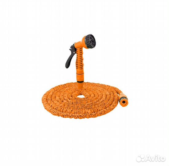 Набор для полива с растягивающимся шлангом 15м