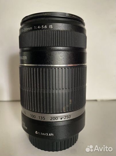Объектив Canon EF-S 55-250mm f/4-5.6 IS