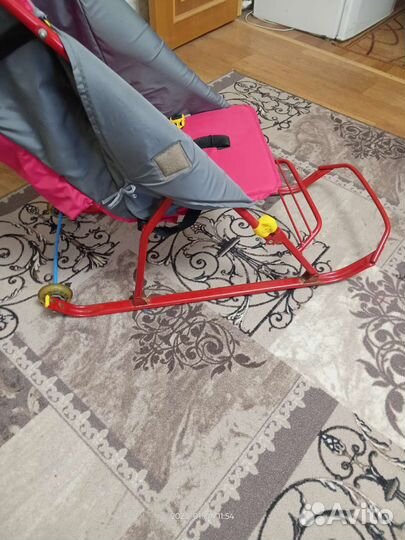 Детские санки коляска бу