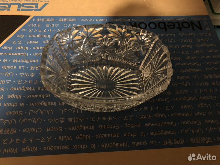 Вазы хрустальные