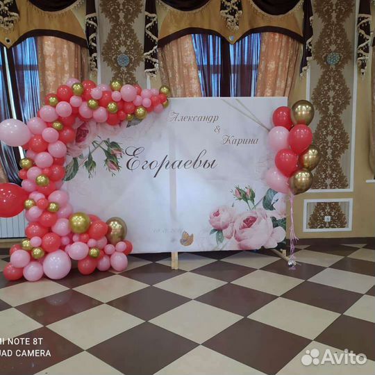 Арки, гирлянды из шаров