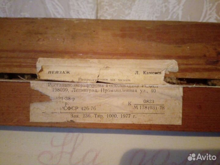 Картина Каменев 