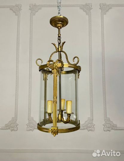 Антикварный фонарь