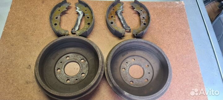 Задние тормозные барабаны и колонками ford focus 2