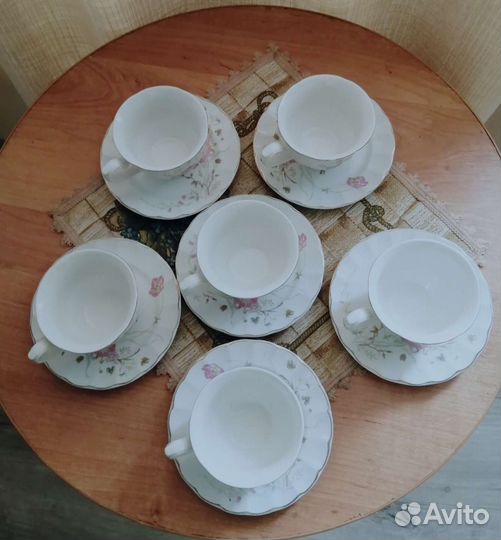 Чайный сервиз фарфор китайский винтаж