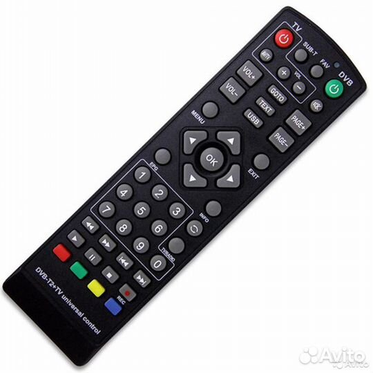Универсальный пульт для цифровых приставок DVB-T2