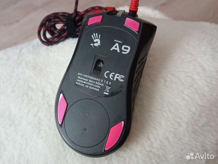 Мышь проводная A4Tech Bloody Blazing A9