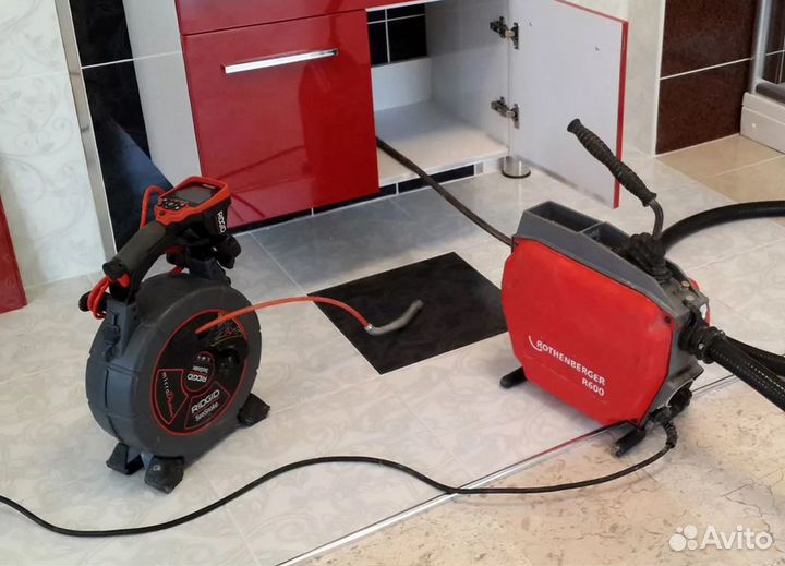 Устранение засоров Прочистка канализации Сантехник