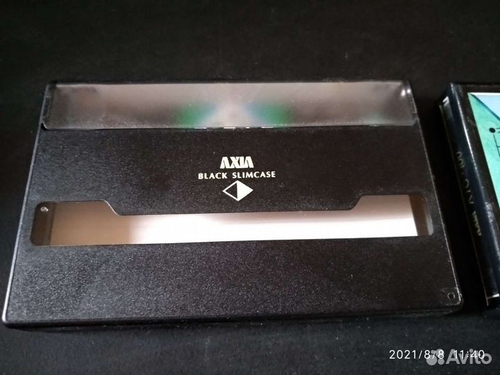 Аудиокассеты axia type 1 верхние в линейке