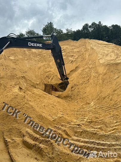 Песок.Карьерный.Сеяный.Мытый.Доставка