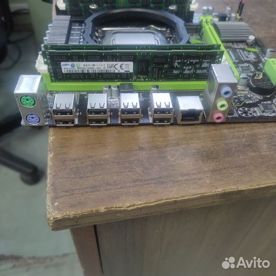 Комплект X79 xeon E5-2640v2 + Atermiter X79 + 16gb