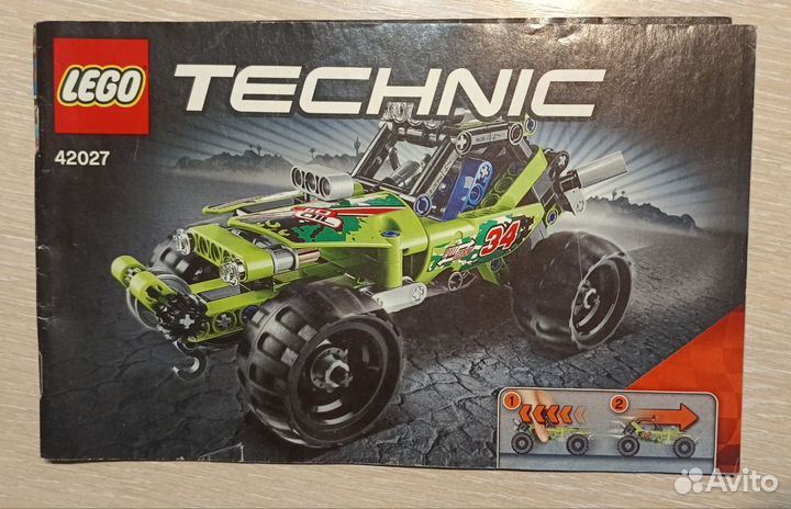 Lego technic 42027 - Пустынный багги