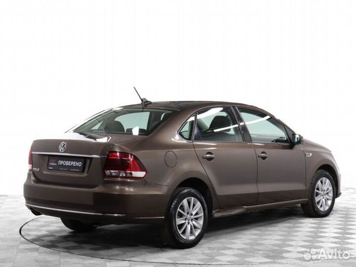 Volkswagen Polo 1.6 AT, 2018, 61 944 км