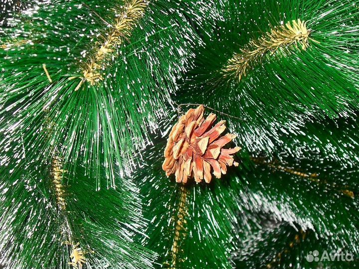 Ель искусственная новая с шишками 1,2м; 1,5м; 1,8м
