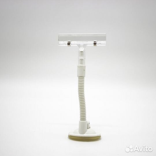 Держатель плаката гибкий с зажимом на усиленной п