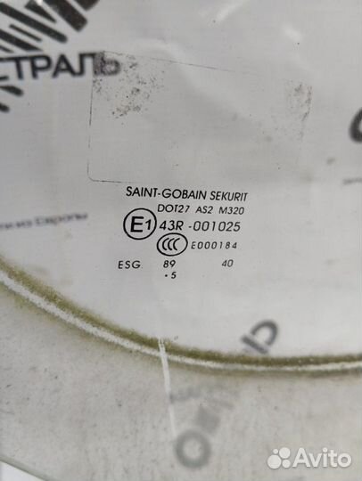 Стекло двери переднее правое Mercedes Sprinter