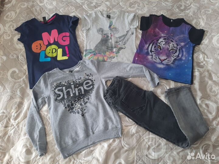 Одежда Acoola 134-140 пакетом