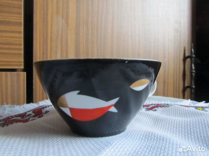 Дулево СССР. Чайник, чашки, винтаж