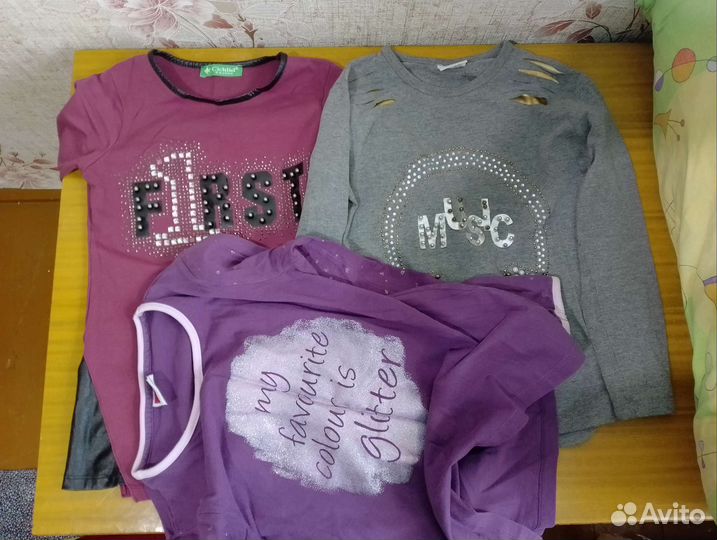 Вещи пакетом на девочку