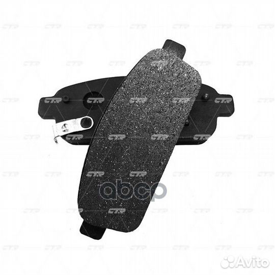 Колодки торм.зад. (старый арт. ckkd-22) GK0450 CTR