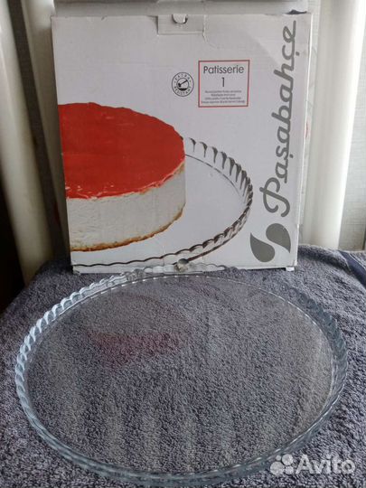 Поднос, тортовница, креманки