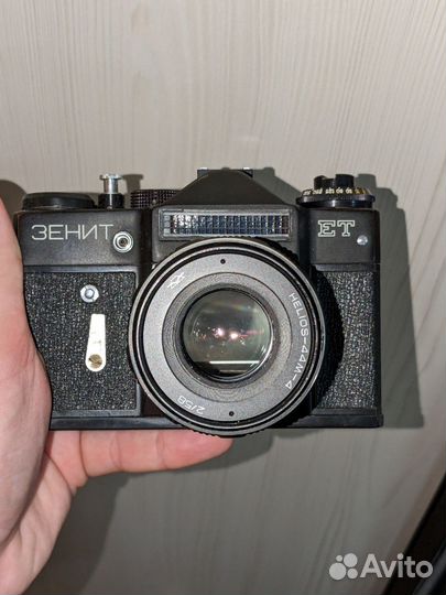 Плёночный фотоаппарат zenit ET и helios 44m4