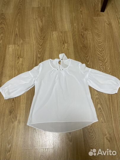 Блузка белая школьная 146