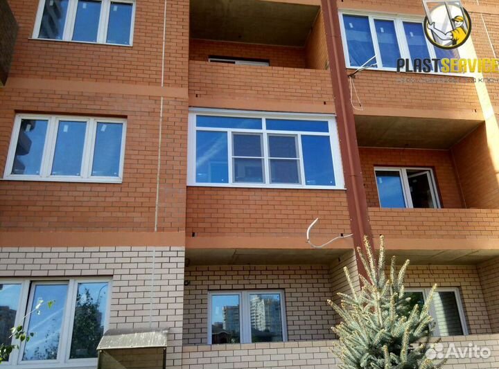 Пластиковые окна Rehau, остекление балконов