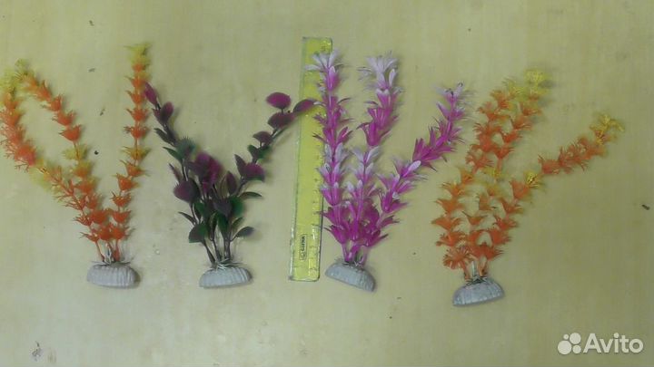 Декор для аквариума грот коралл и иск растения