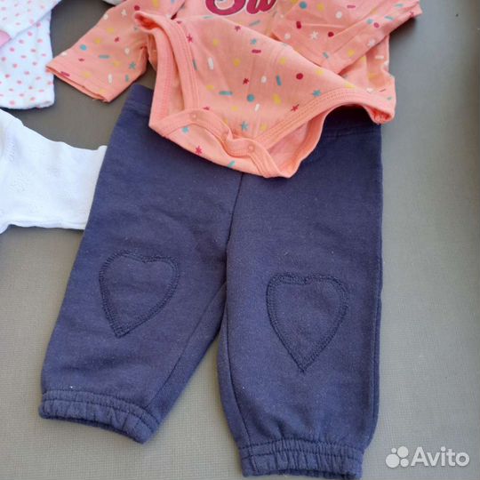 Вещи пакетом на девочку 68-86
