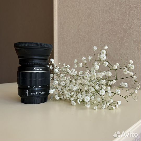 Объектив Canon EF-S 18-55mm f/3.5-5.6 III