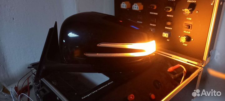 Зеркала Мерседес на Ниву с бегающим повторителем