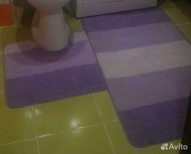 Коврики для ванной и туалета
