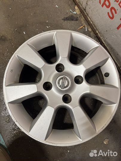 Литые диски r15 на nissan