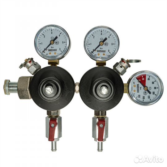 Редуктор углекислотный redius зм2-212 двухкорпусны