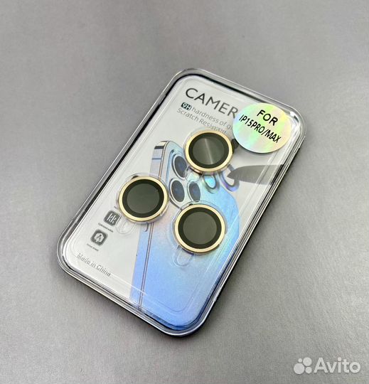 Защитное стекло на камеру iPhone 15 Pro/15 Pro Max