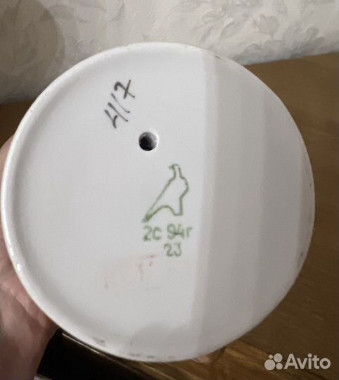 Поильник Дулёво, фарфоровые бюветницы Чехословакия