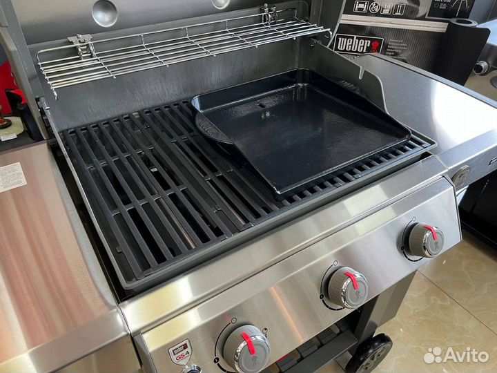 Гриль Газовый Weber Genezis ll E-310, GBS черный