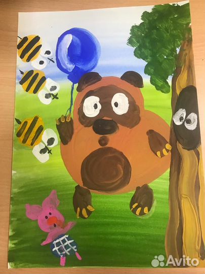 Детский рисунок,размер А3