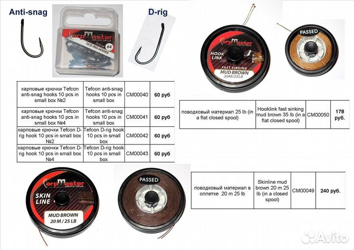 Аксессуары для ловли карпа