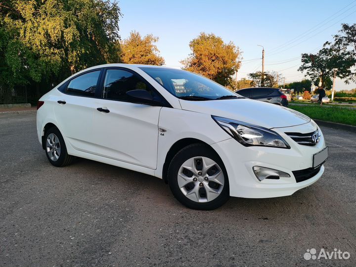 Hyundai Solaris 1.6 МТ, 2015, 33 100 км